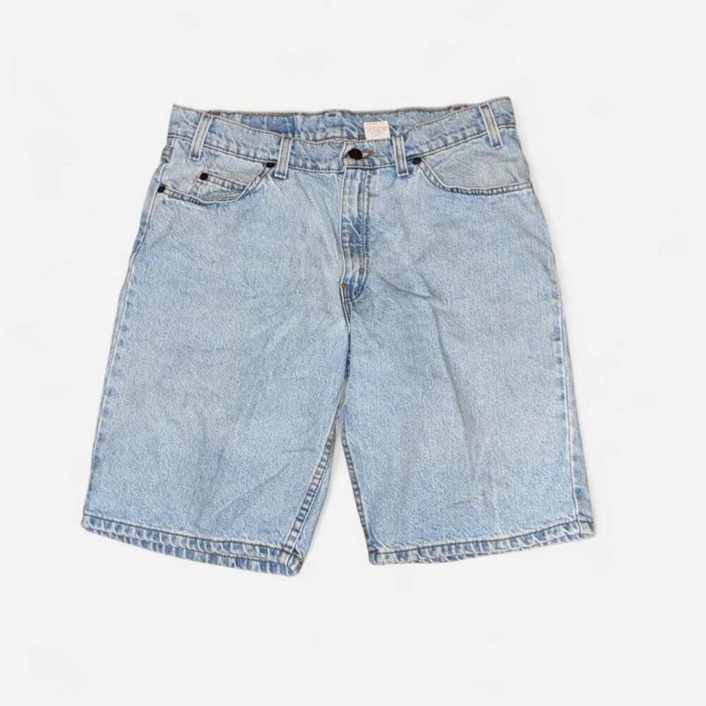 Vintage Levi's 550 Orange Tab Denim Shorts
